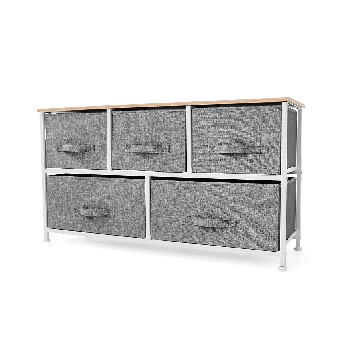 5 Drawer Chest, Grey - Anko 4 of 6