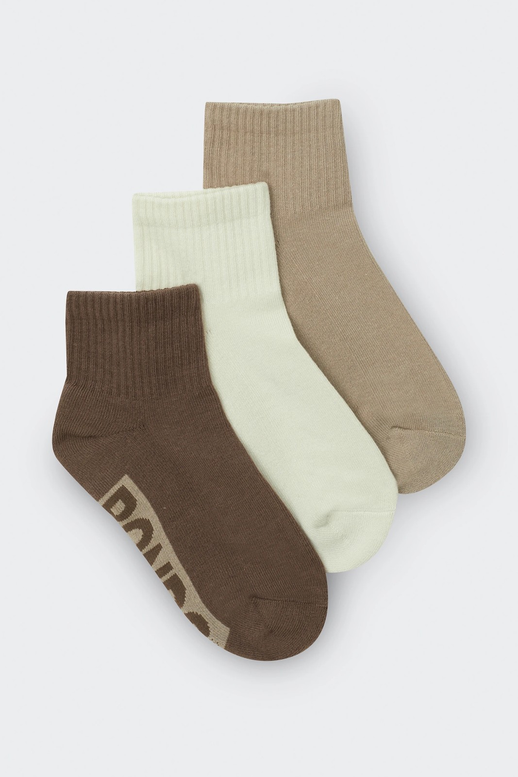 Bonds 3 Pack Logo Quarter Crew Socks 4 of 4