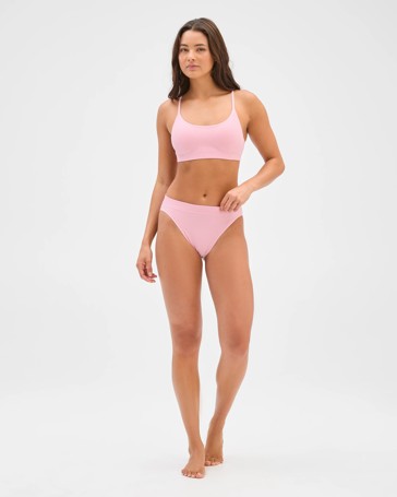 Lily Loves Ribbed Seamfree High Waist Bikini Briefs