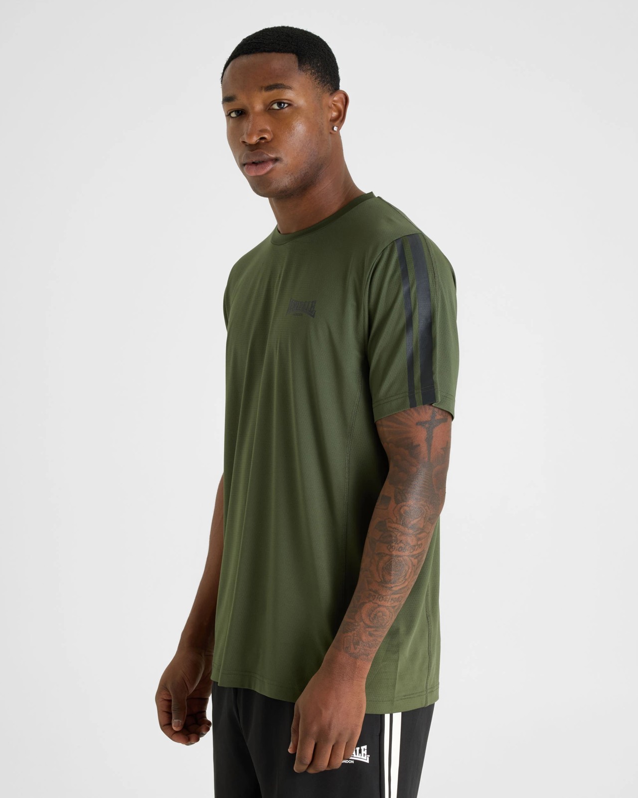 Lonsdale London Active T-Shirt - Olive 4 of 5