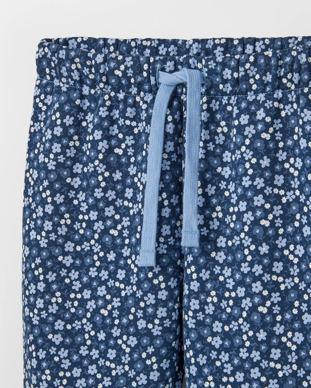 Australian Cotton Blend Fashion Co-Ord Trackpants - Ditsy AOP Blue 2 of 2