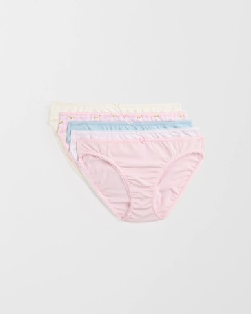 Australian Cotton 5 Pack Bikini Briefs