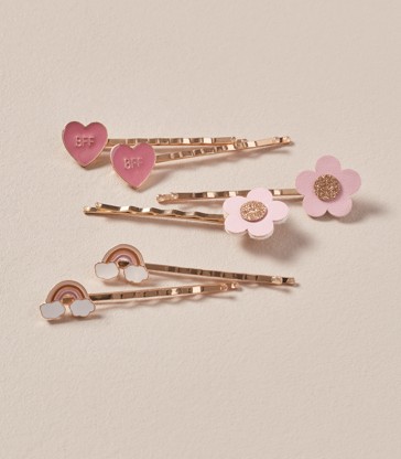 Kids 6 Piece Hair Pin Gift Box