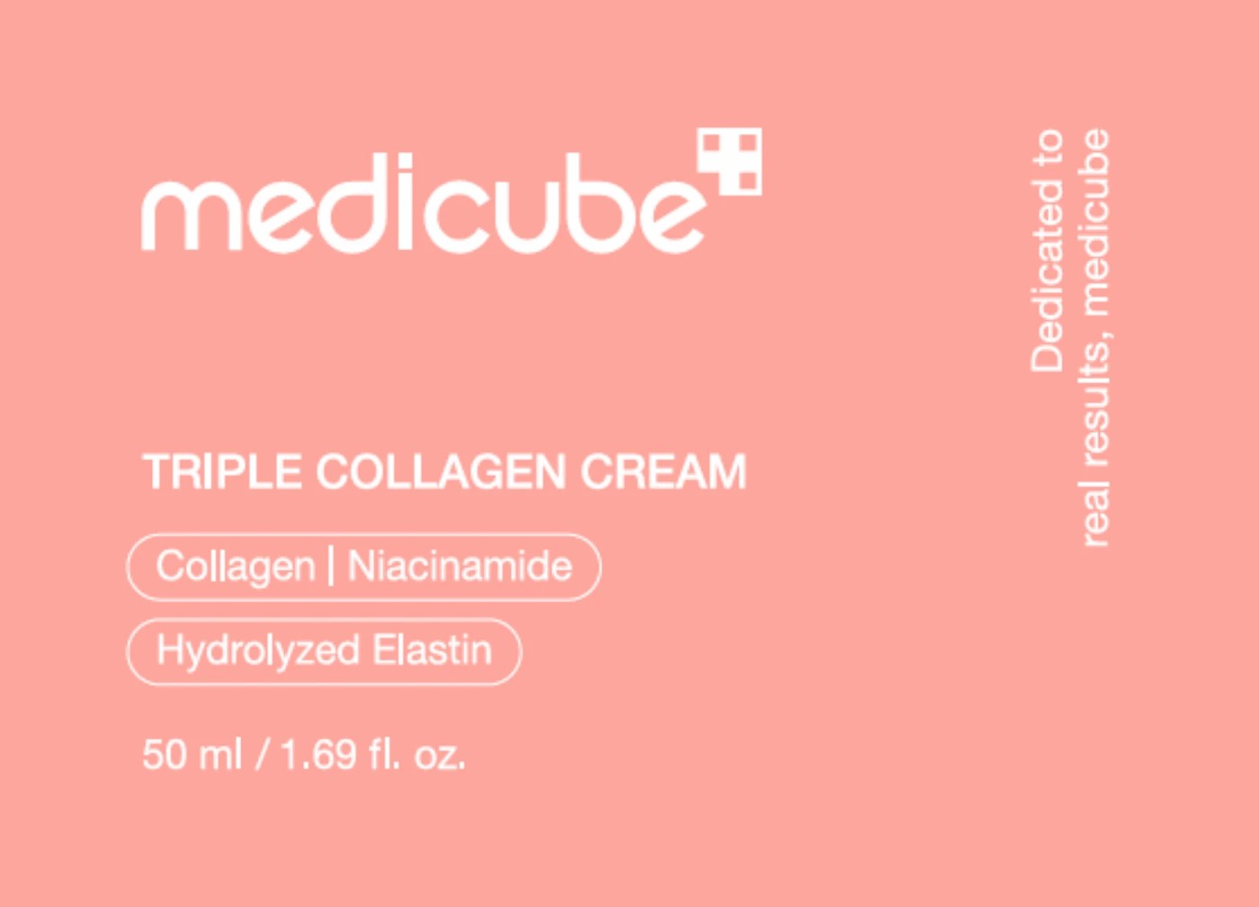 Medicube Triple Collagen Cream 50ml - Collagen, Niacinamide and Hydrolyzed Elastin 3 of 3