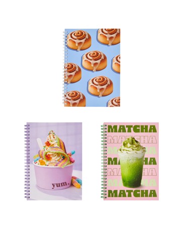 Anko A5 Notebook Sweet Treats 80gsm 120 Pages - Assorted
