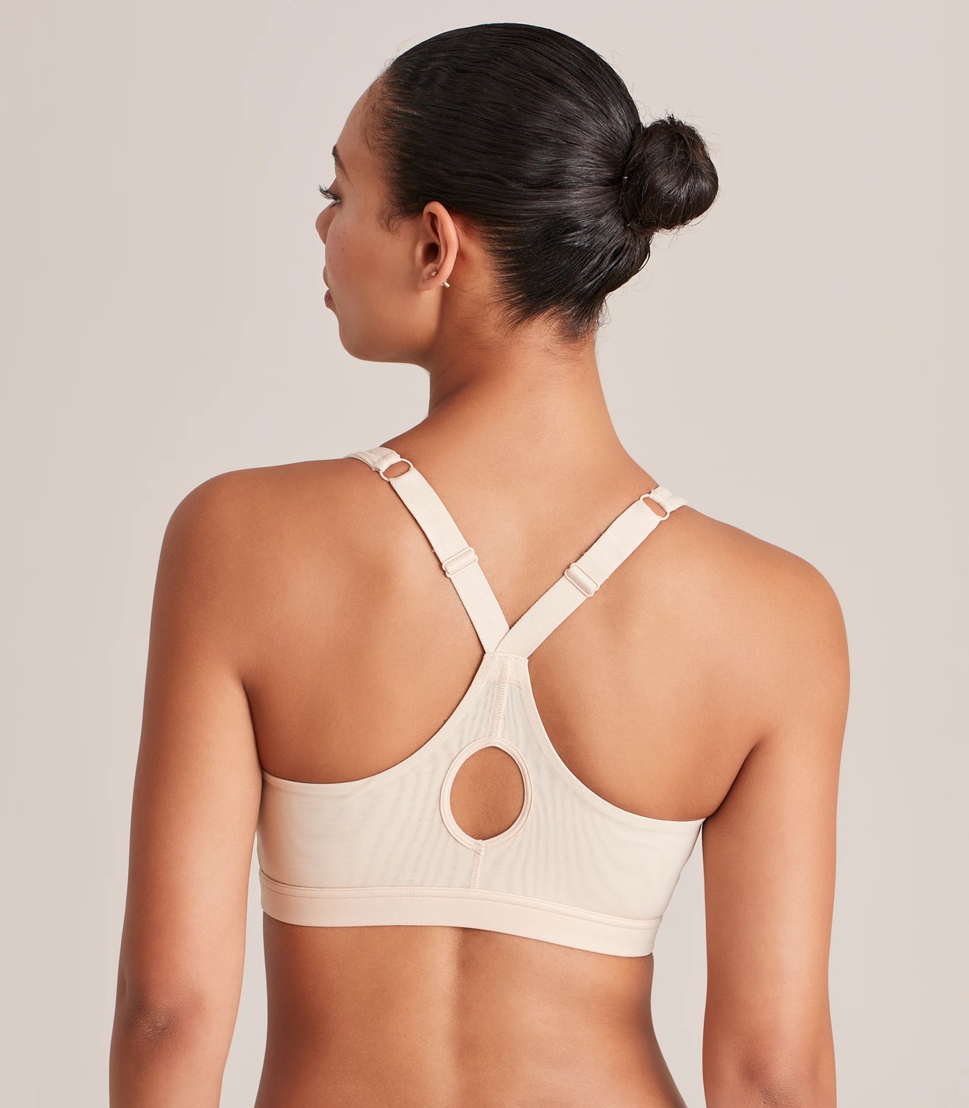 Active Medium Impact Zip Front Sports Crop Bra