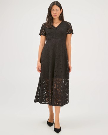 Preview Lace Midi Dress
