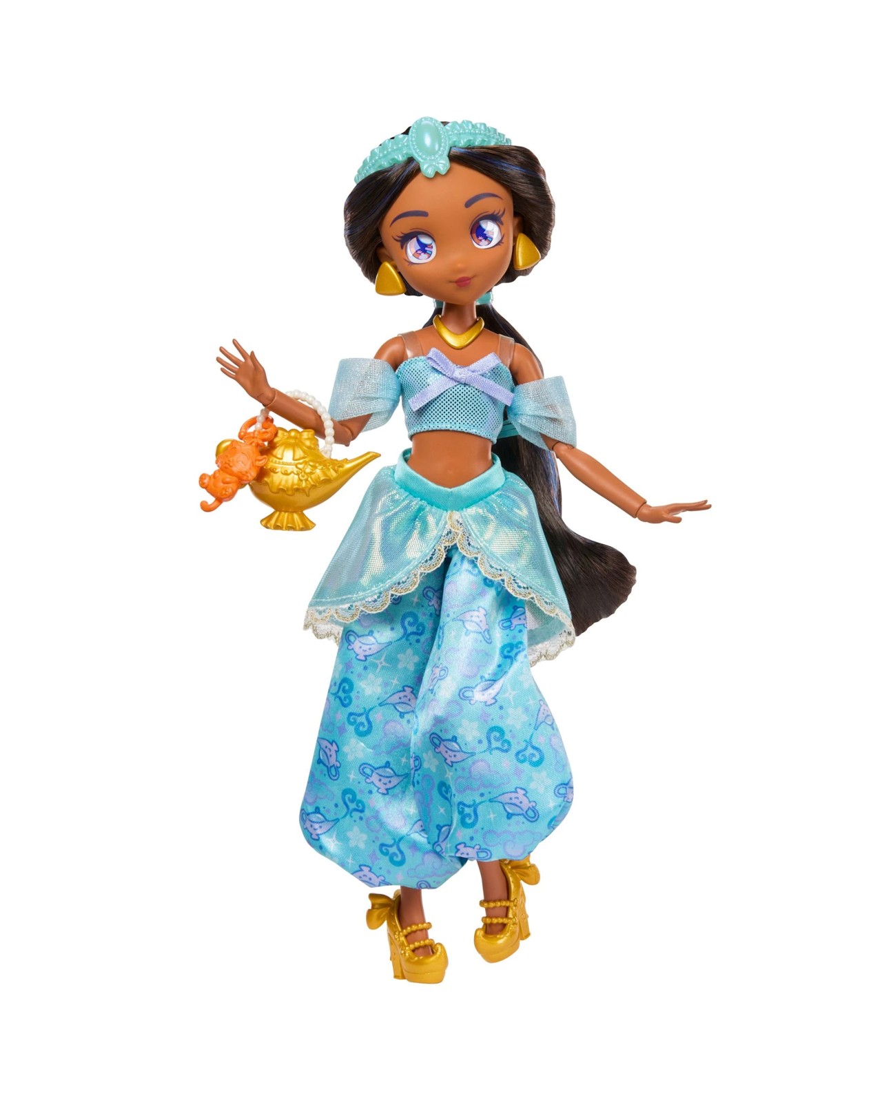 Disney Collector Princess Jasmine Manga Anime Doll & Accessories 2 of 6