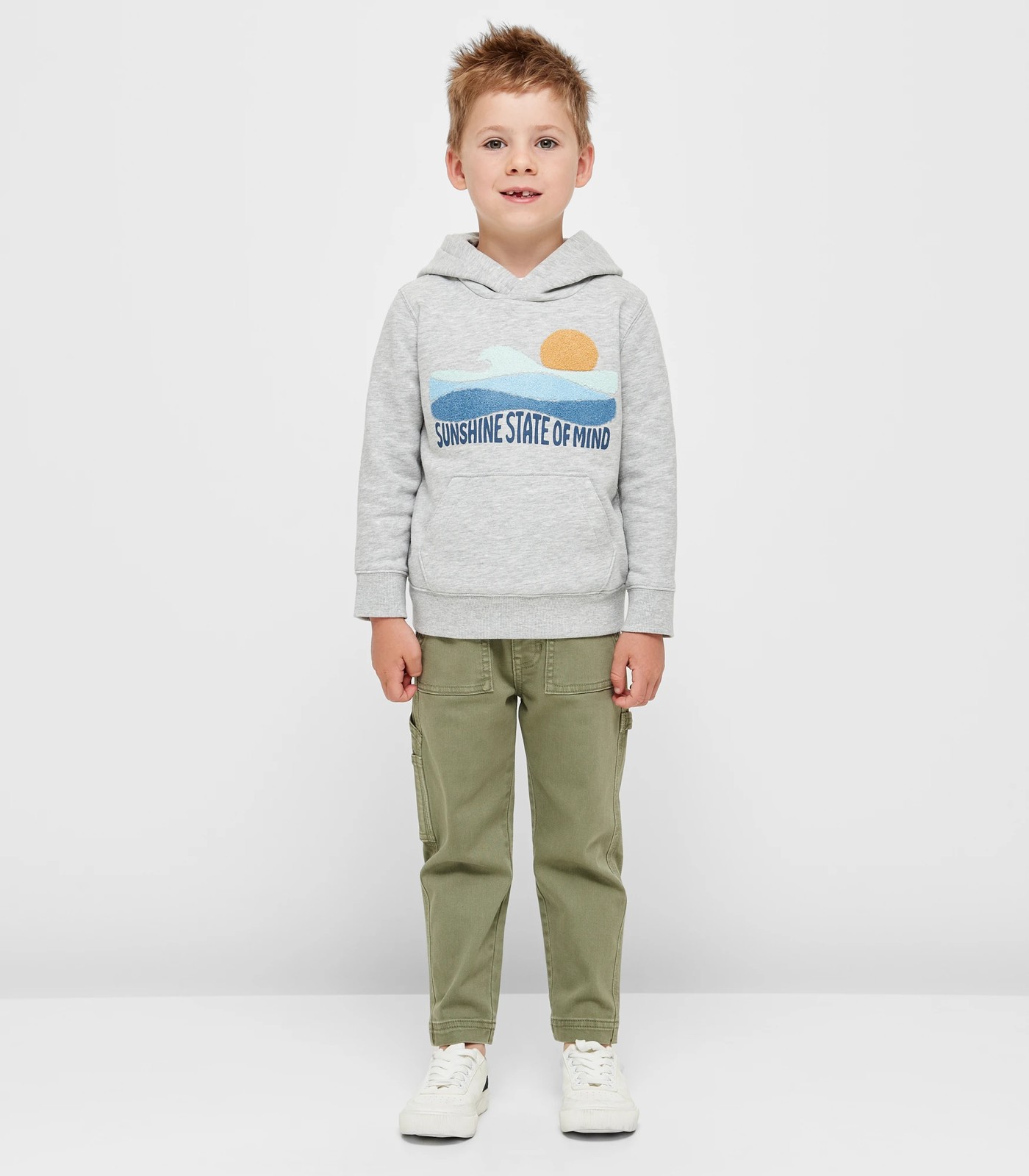 Sunshine Boucle Hoodie 2 of 5