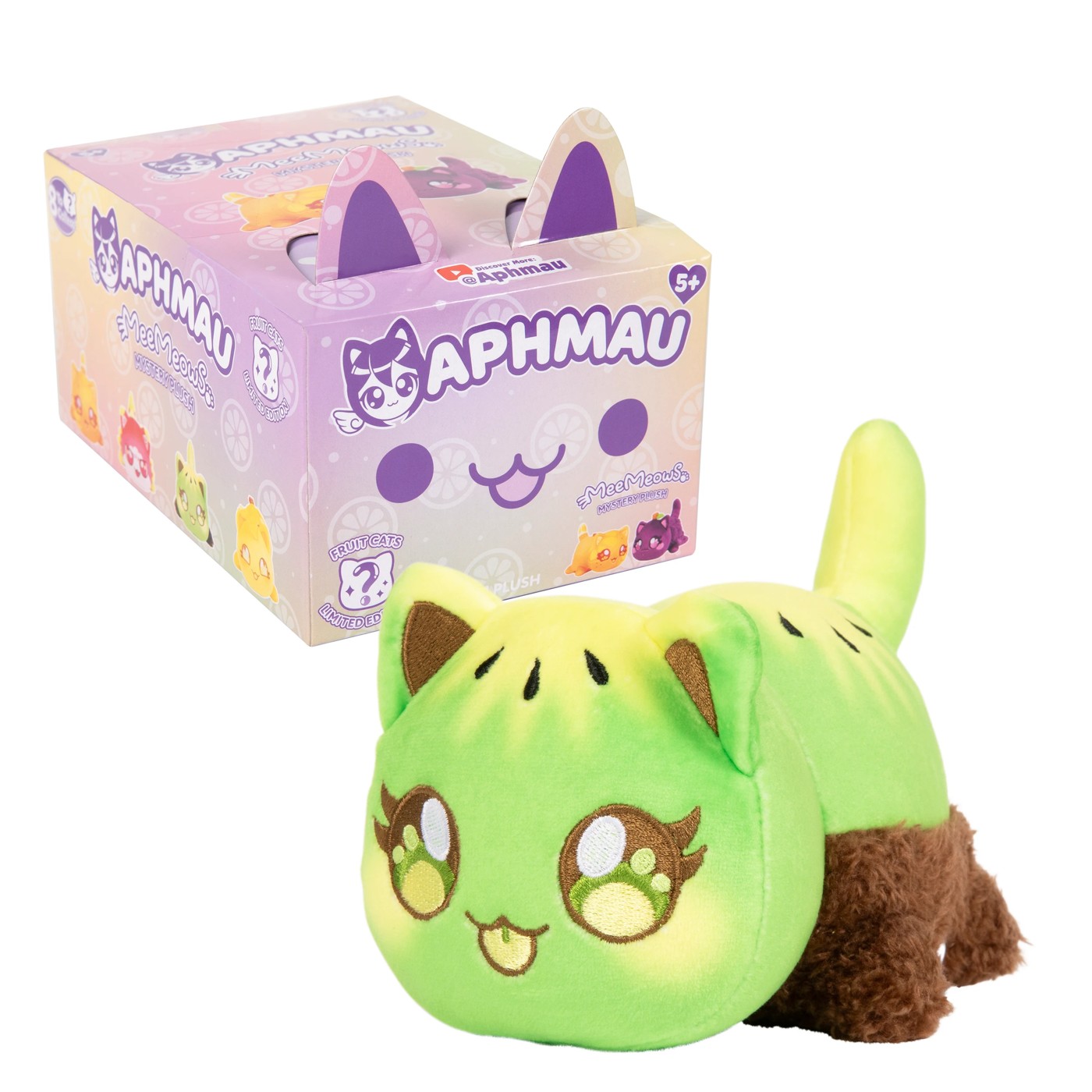 15cm Aphmau MeeMeows Mystery Plush Toy: Fruit - Assorted 5 of 5