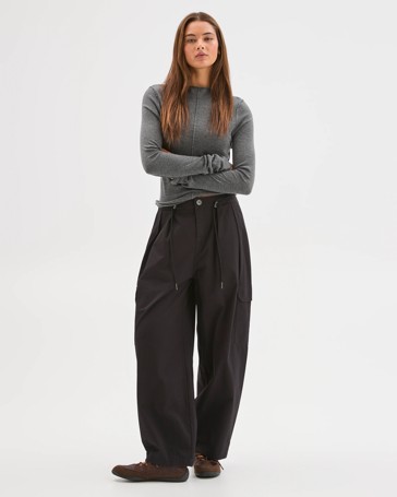 Lily Loves Australian Cotton Contrast Pocket Cargo Pants