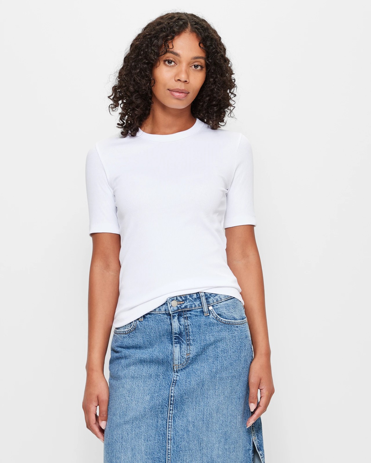 White Cotton Shirt : Target