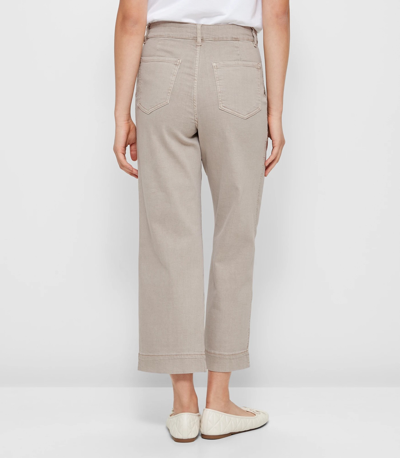 Stretch Wide Leg Twill Pants | Target Australia