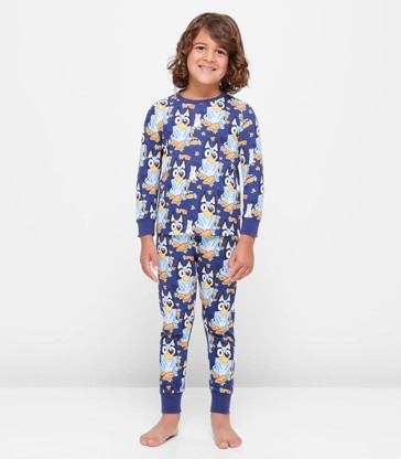 Family Matching Boys Bluey Cotton Pyjama Set