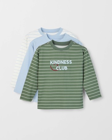 Australian Cotton 3 Pack Long Sleeve T-Shirts