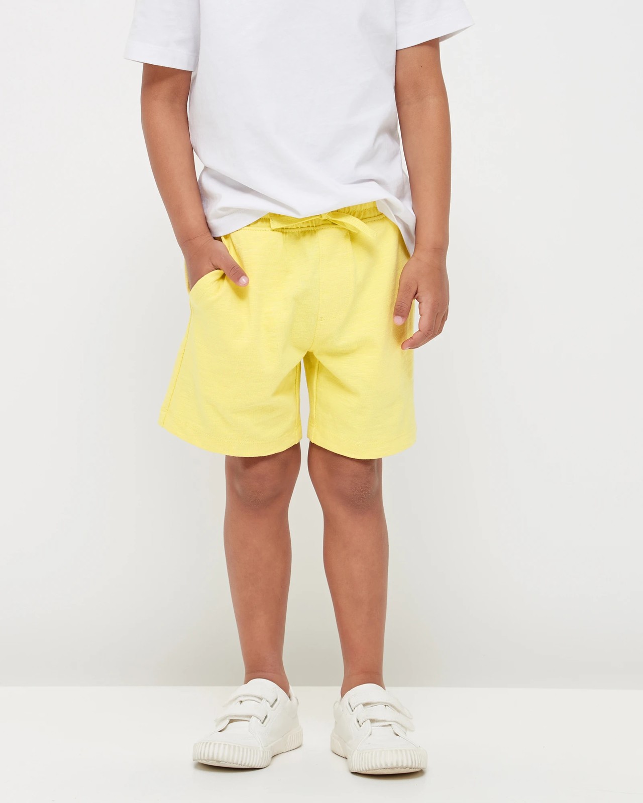 Mens yellow sale sweat shorts