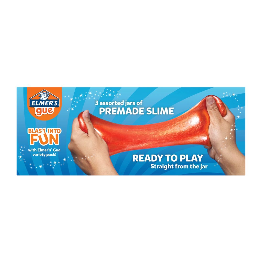 Elmer’s Gue Premade Slime Gue Variety Kit 3Pack Target Australia