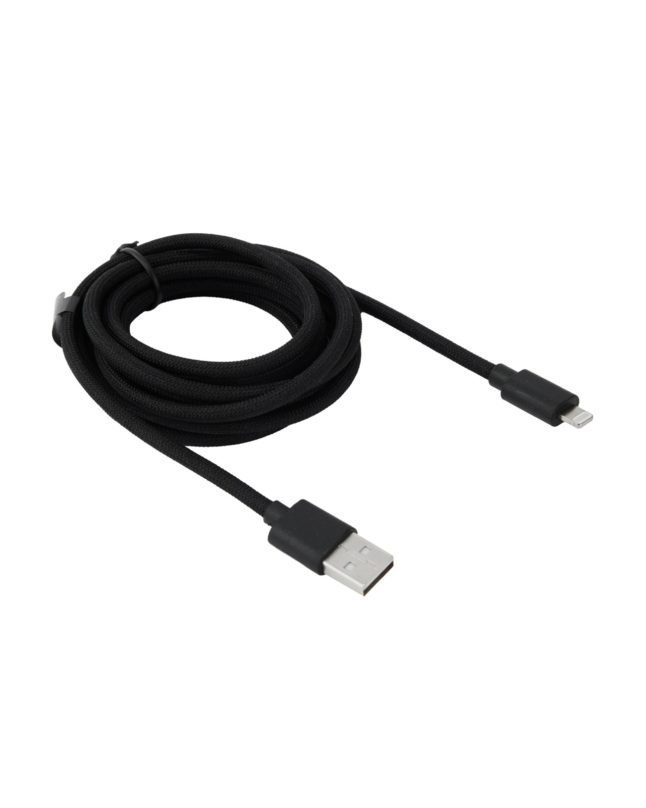 Anko USB to Lightning Braided Cable - 2m - Black 3 of 4