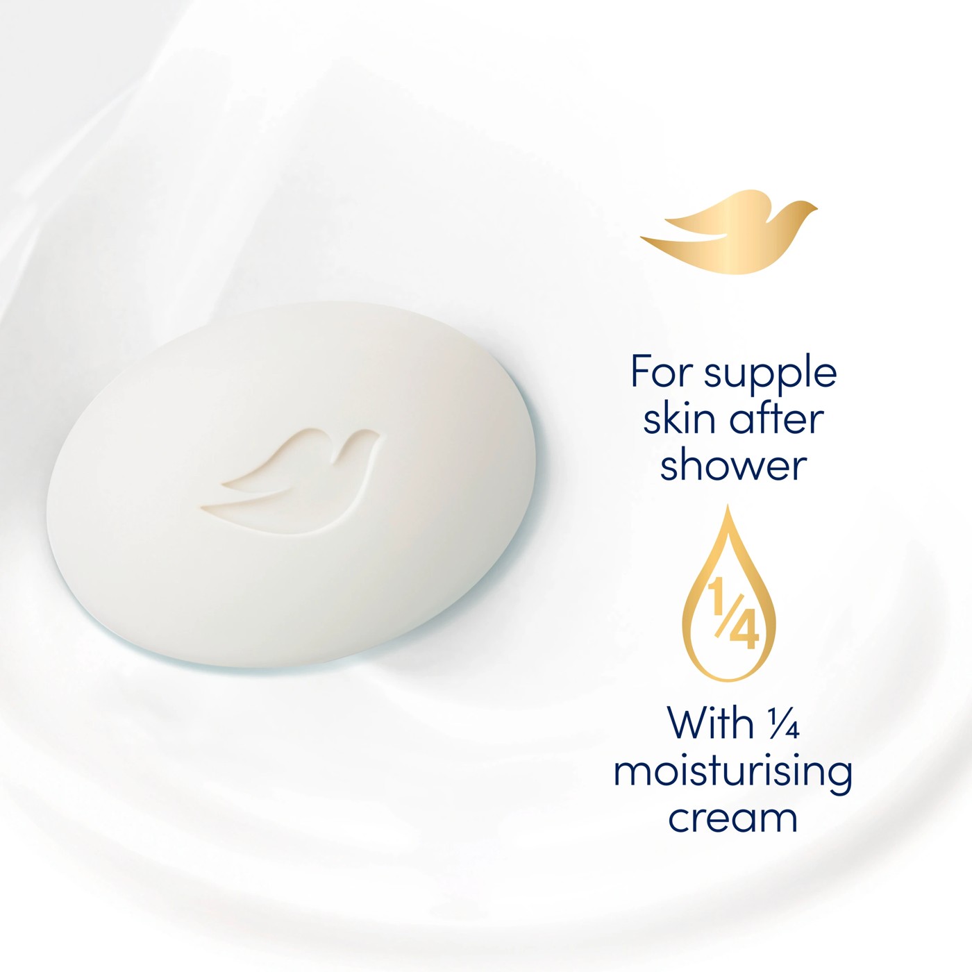 Dove 6 Pack Original Beauty Cream Soap Bar 90g 3 of 6
