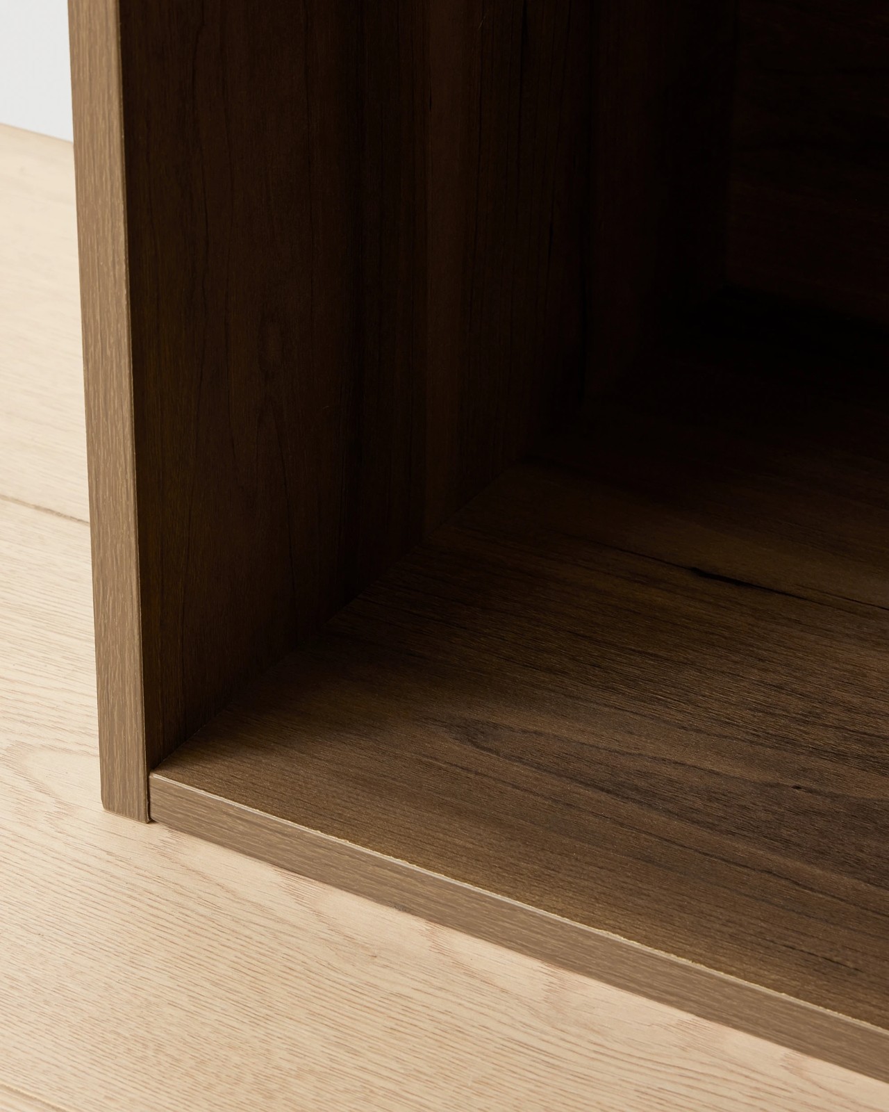 Anko Walnut Look 4 Cube Unit 5 of 5