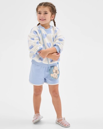 Australian Cotton Blend Jumper and Shorts Set