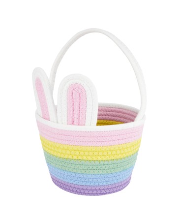 Anko Rainbow Rope Bunny Basket