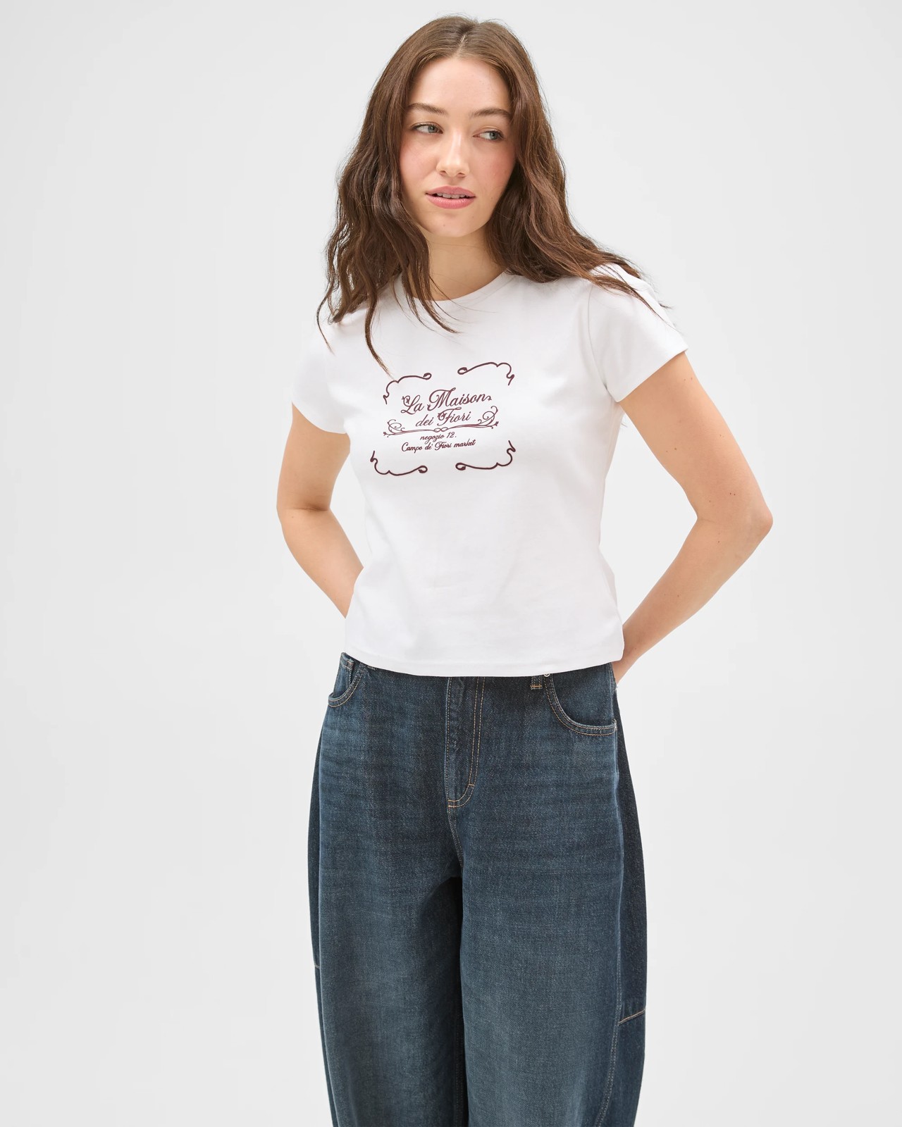 Lily Loves Australian Cotton Slim Fit T-Shirt - La Maison Dei Fiori 3 of 5