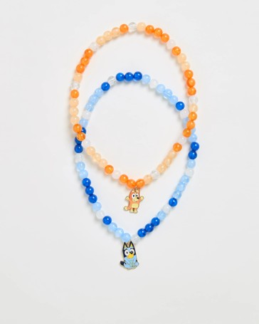 Bluey & Bingo 2 Pack BFF Necklace Set