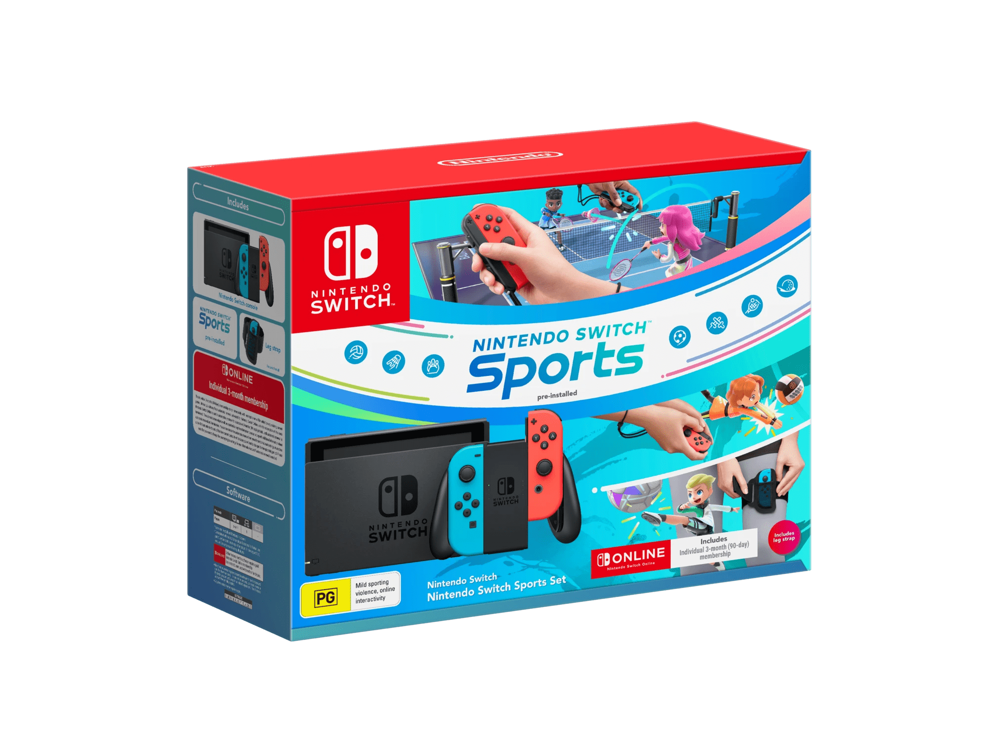 Nintendo switch neon console in clearance stock