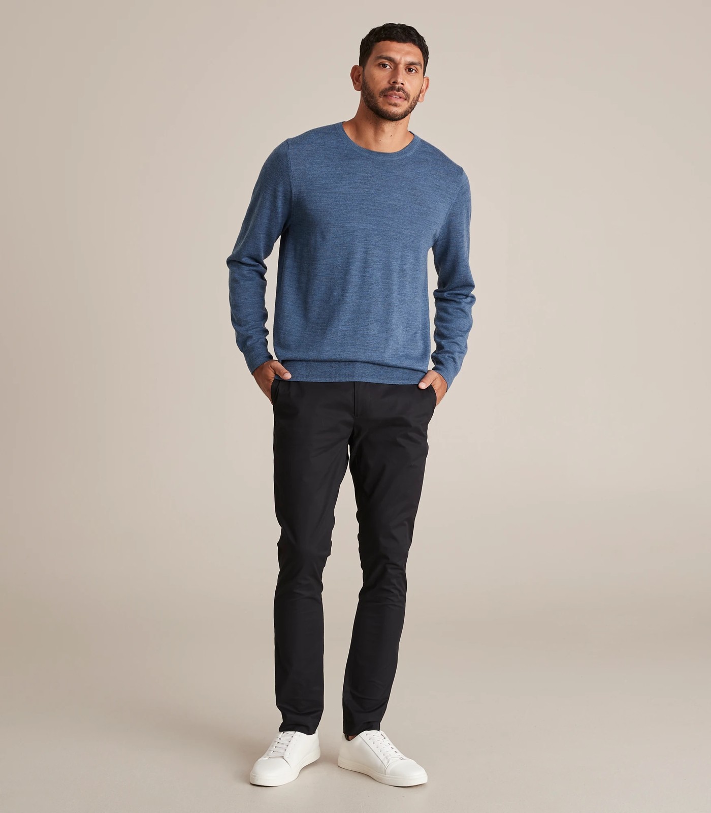 Preview Merino Wool Crew Neck Jumper 2 of 6