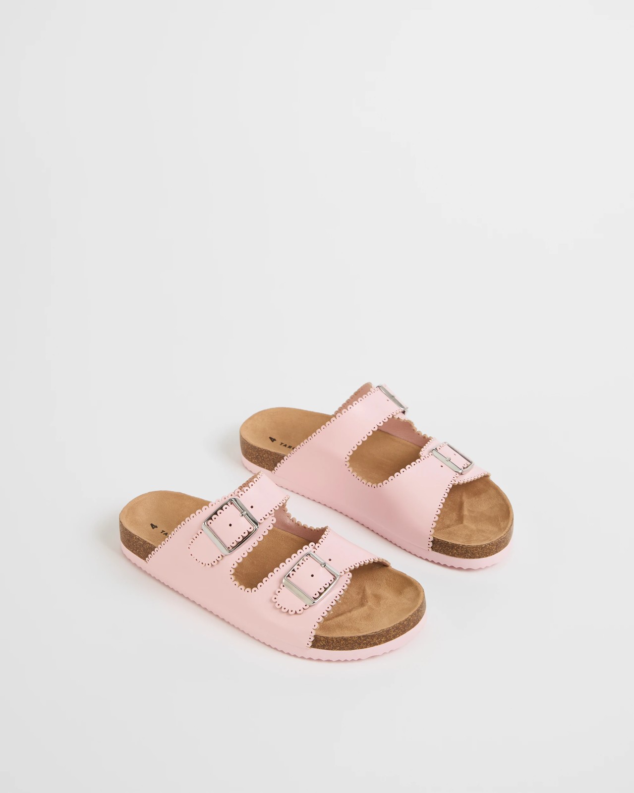 Scallop Moulded Cork Sandals 2 of 3