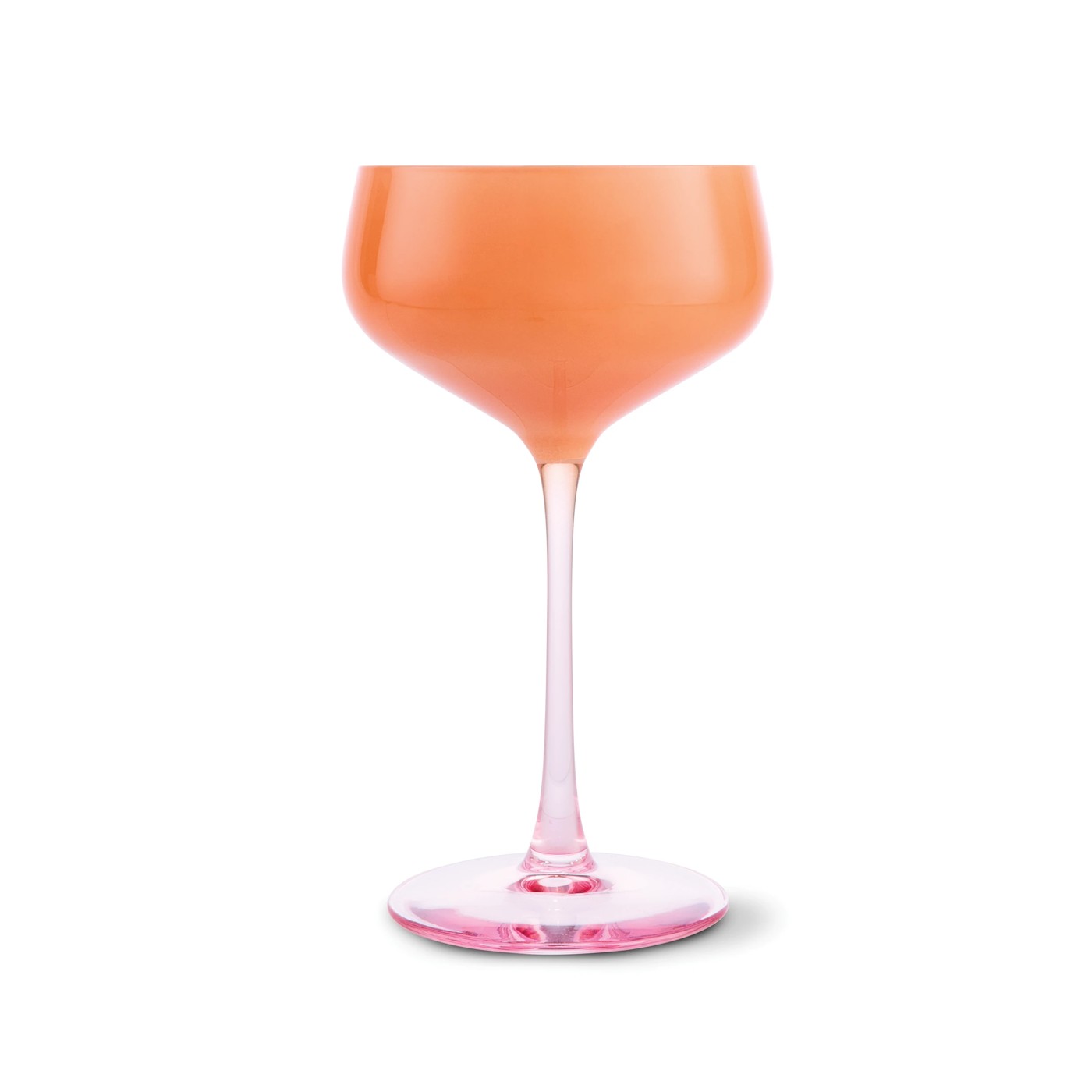 Anko 4 Coloured Cocktail Coupe Glasses 2 of 6