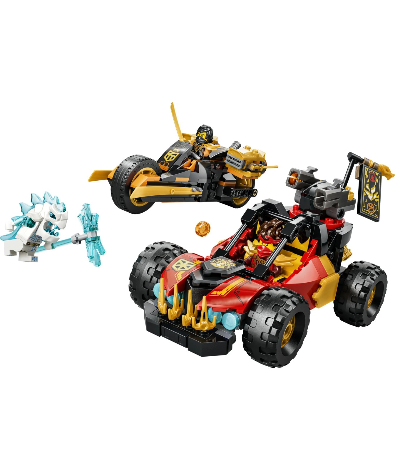 LEGO® NINJAGO Kai and Cole's Combiner Vehicles 71864 6 of 6