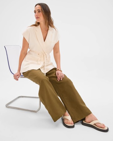 Preview Harper Tailored Ultra Wide Leg Pants