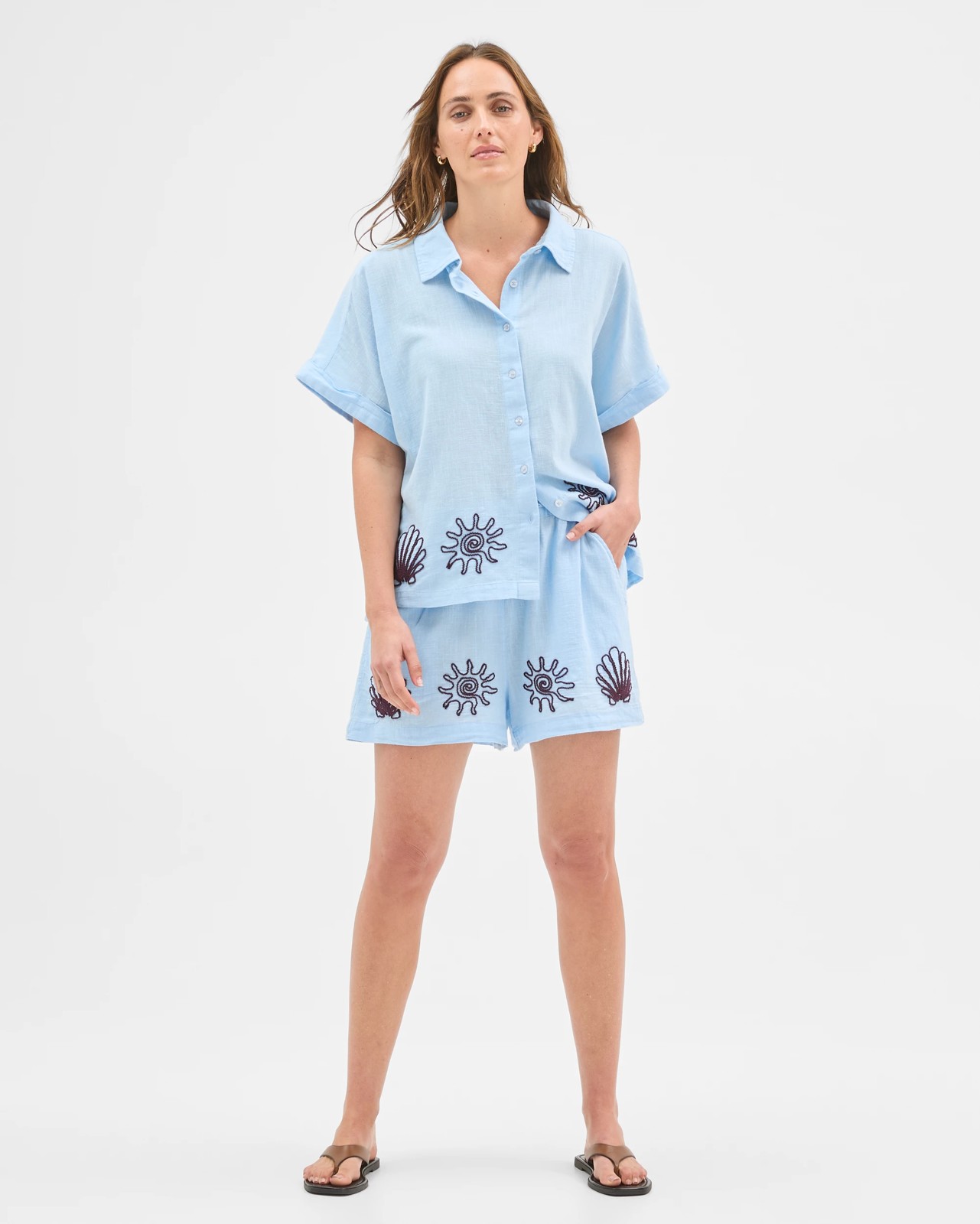 Resort Cord Detail Shorts 2 of 6