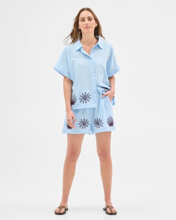 Resort Cord Detail Shorts