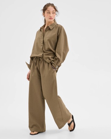 Lily Loves Australian Cotton Blend Wide Leg Pants