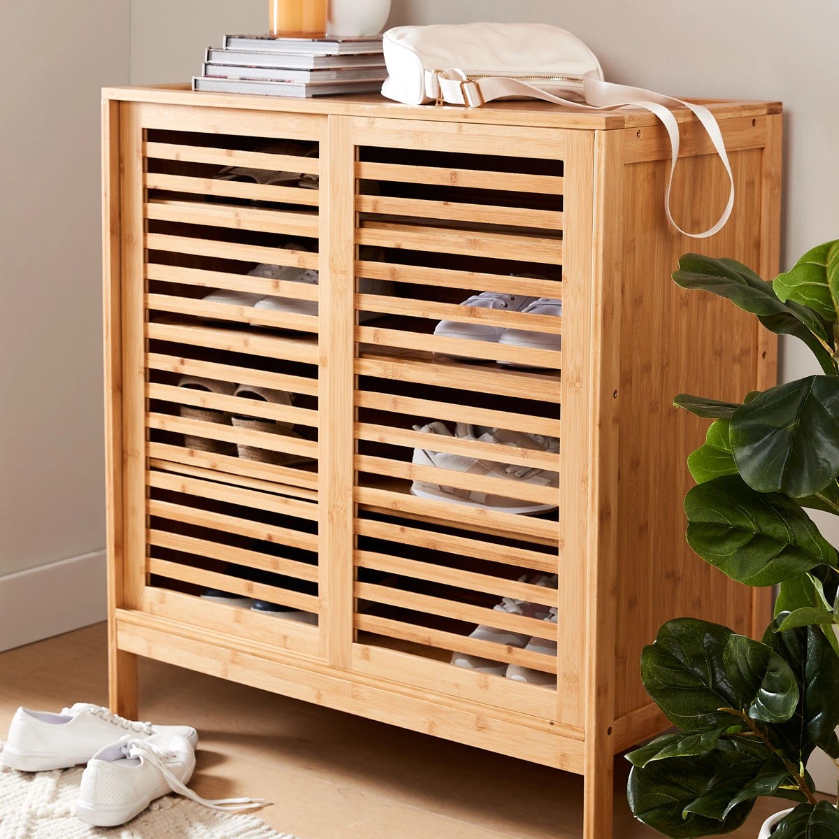 Bamboo Shoe Cabinet Anko Target Australia