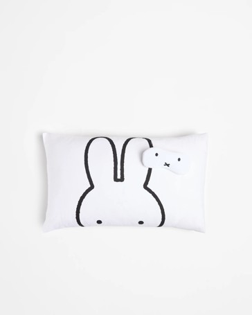 Miffy Pillowcase & Eyemask Set