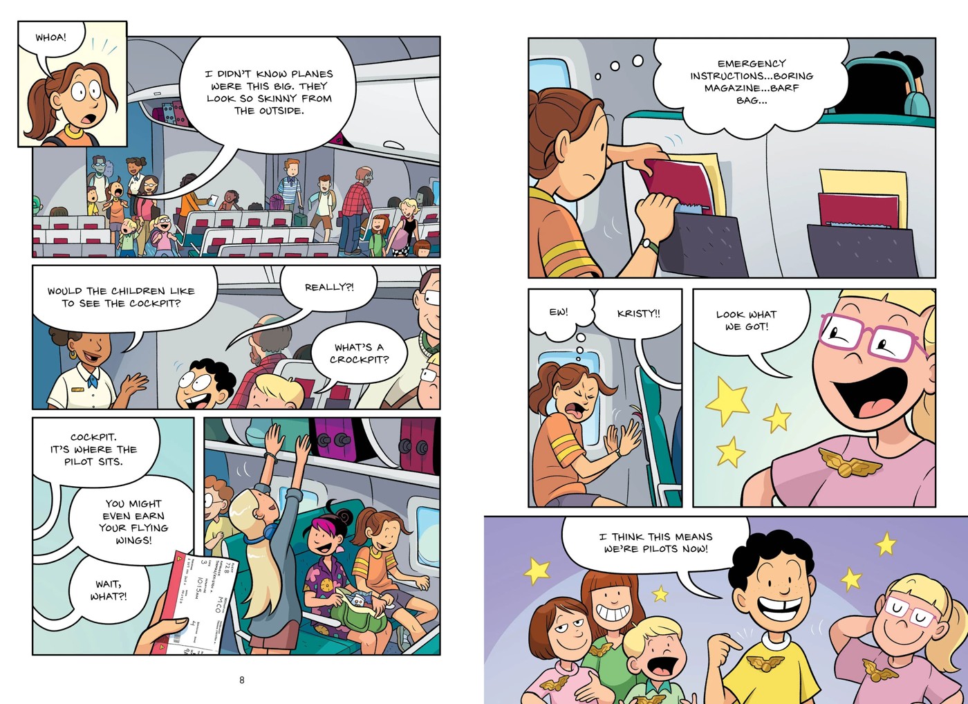 The Baby-Sitters Club Super Special: Baby-Sitters on Board! by Raina Telgemeier and Gale Galligan - Book 3 of 3