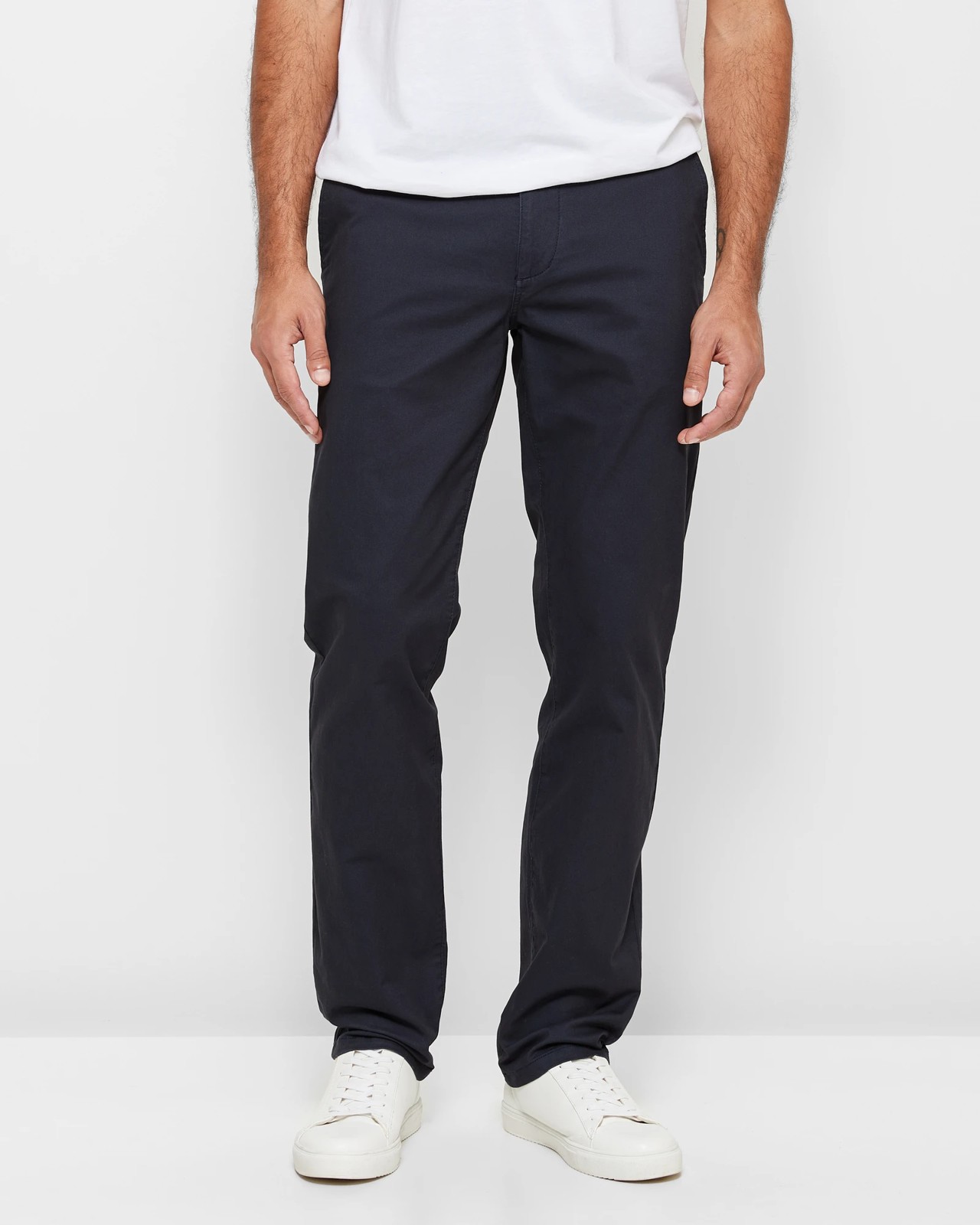 Dickies Slim Straight Flex Pants - Navy Blue - navy-blue | 31 | 34