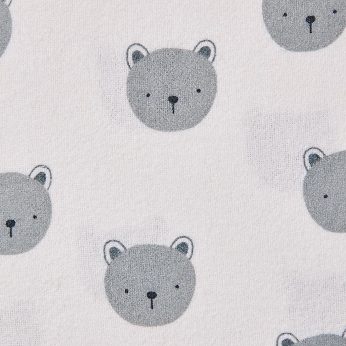 bub. Flannelette Fitted Cot Sheet Blue Bear Target Australia