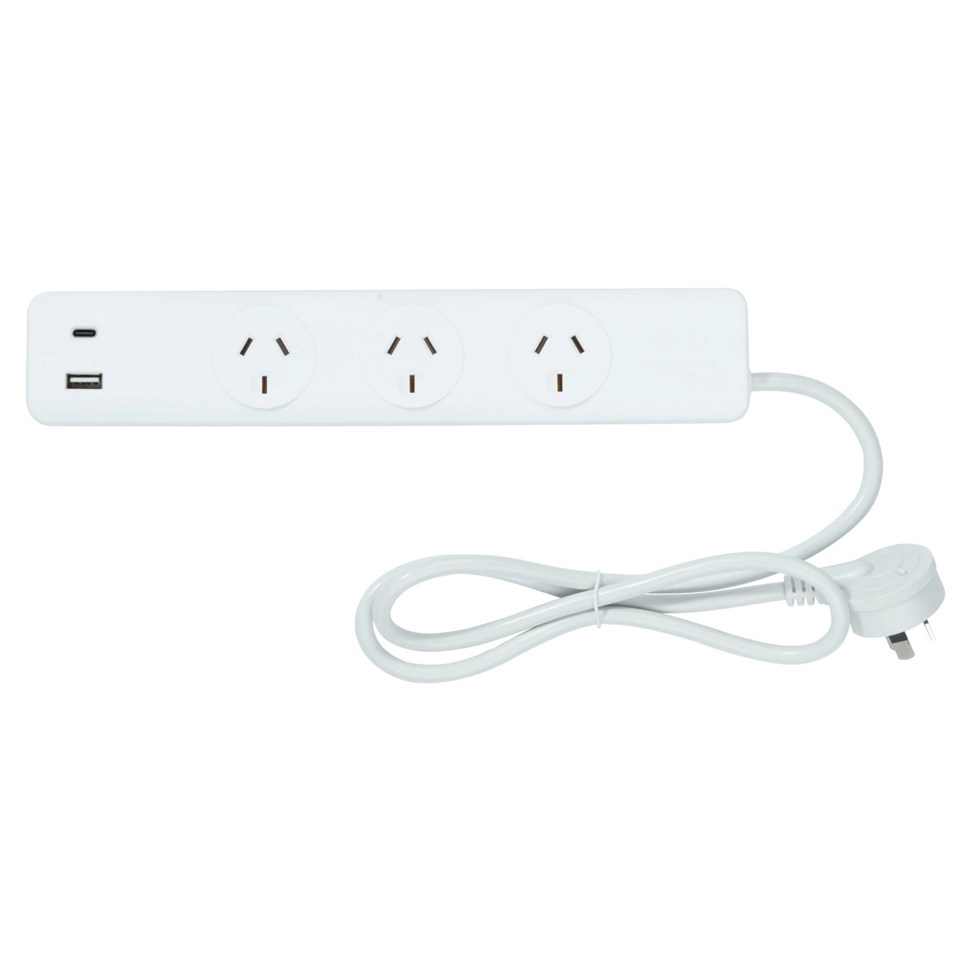 3 Outlets 2 USB A&C Powerboard - Arlec 4 of 4