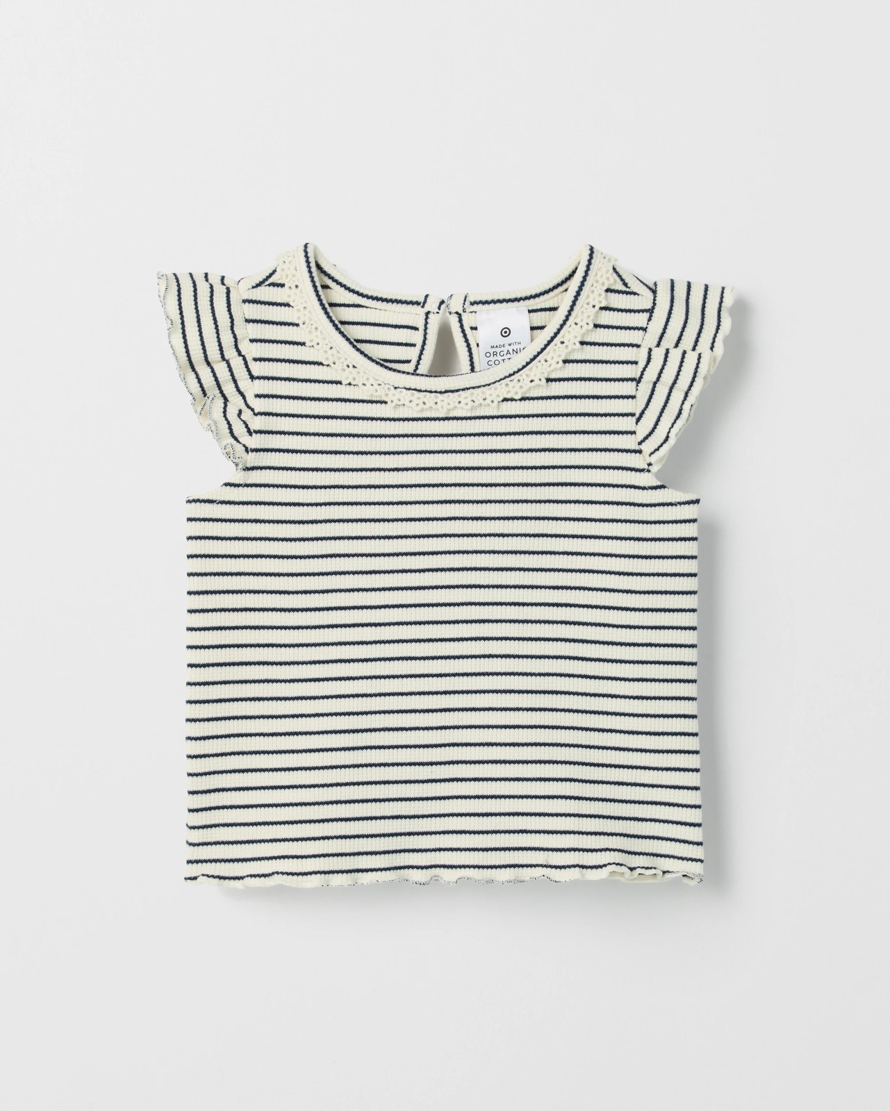 Baby Organic Cotton 2 Pack Waffle T-Shirts 2 of 4