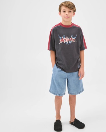 Australian Cotton Oversized Embellished T-Shirt