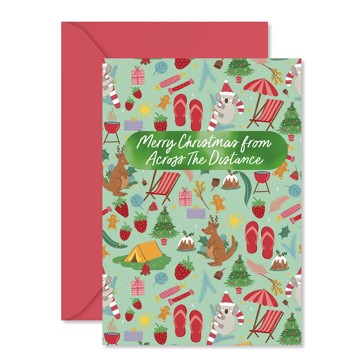 Hallmark Christmas Card - Australiana