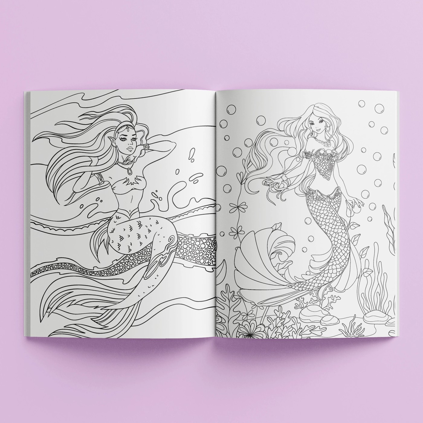 Kaleidoscope Colouring: Mermaid Tales - Book 3 of 5