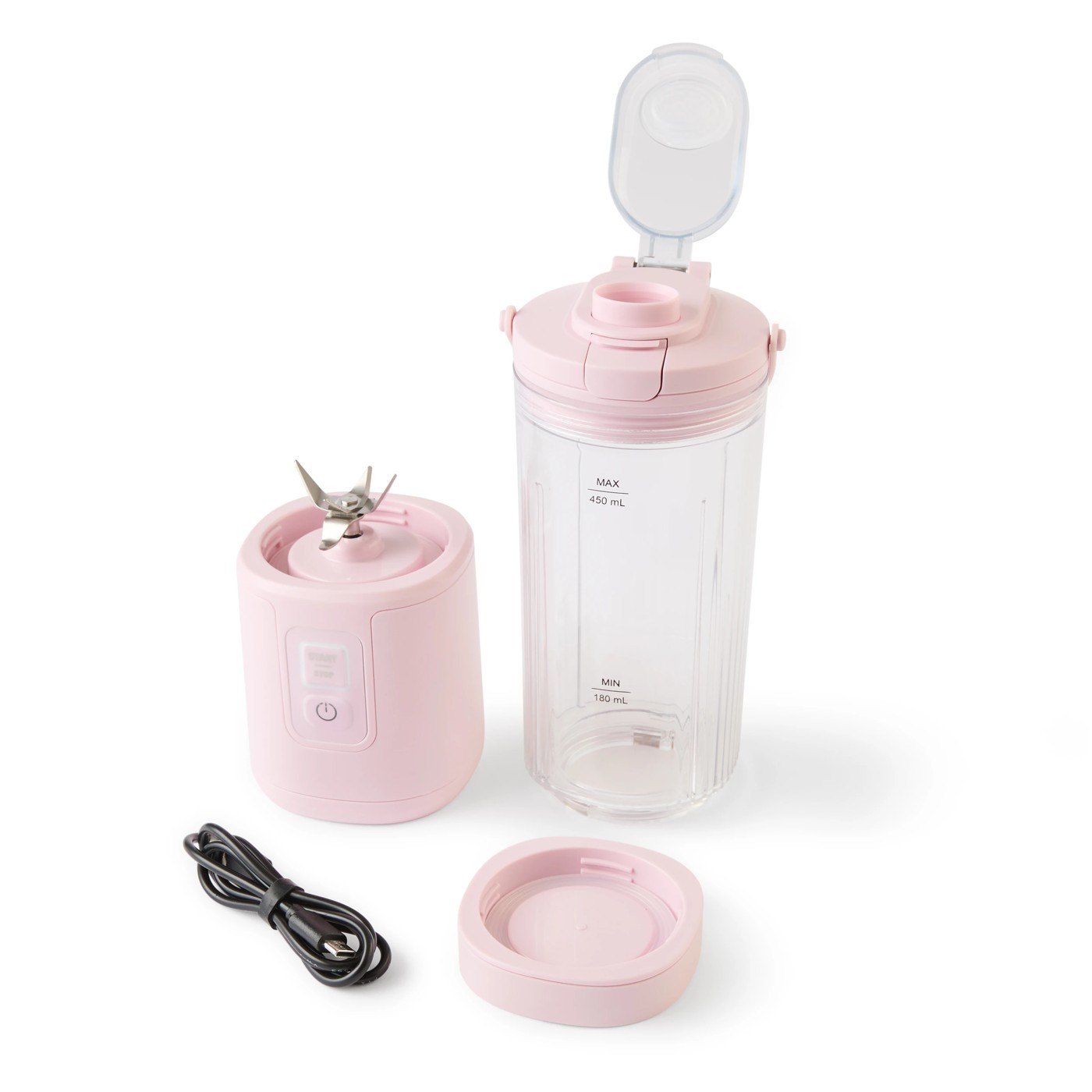 Anko Portable USB Blender - Pink 6 of 6