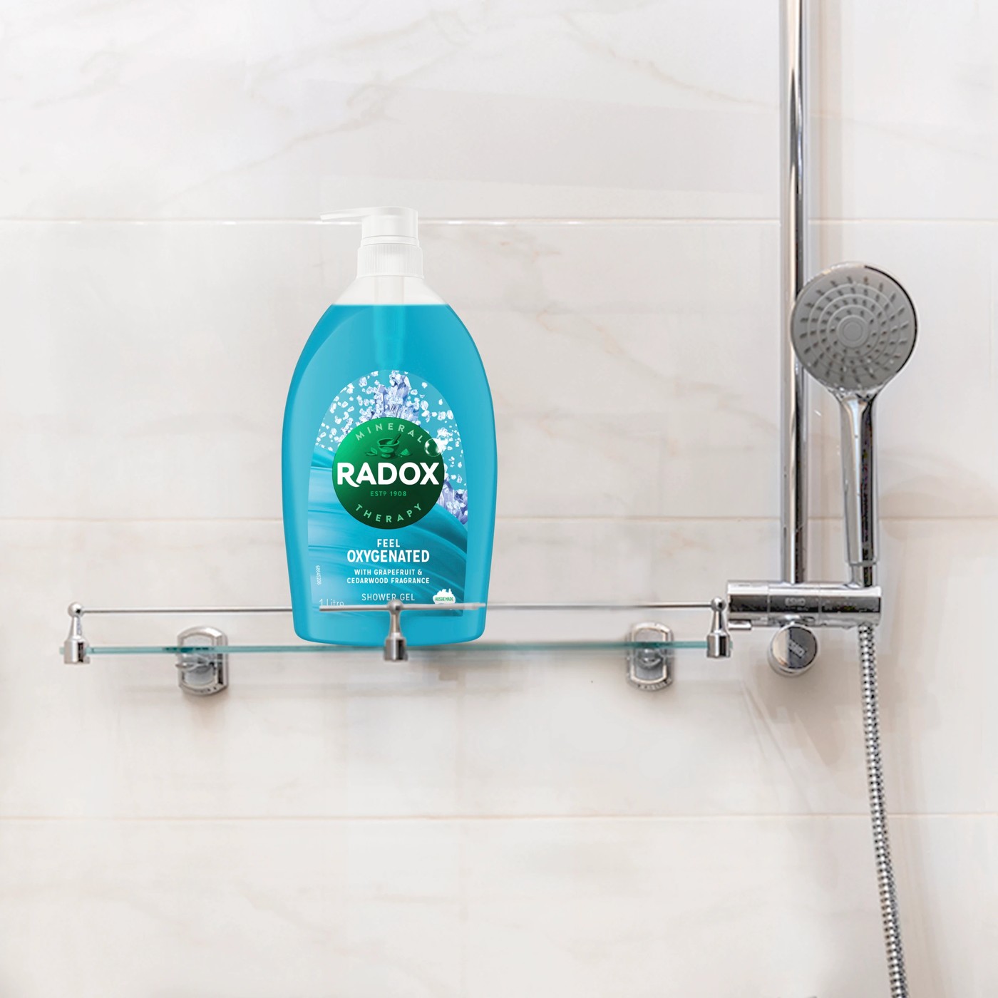 Radox Feel Oxygenated Shower Gel 1L 4 of 6