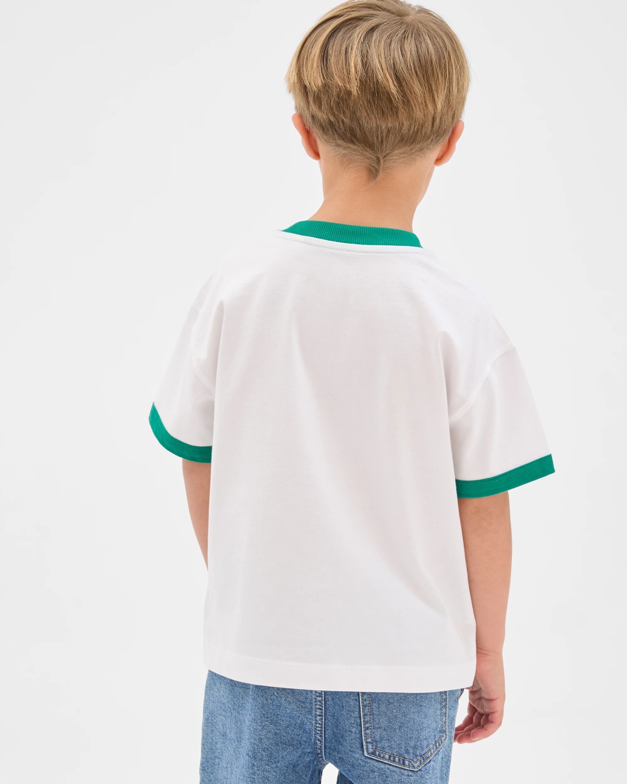 Australian Cotton Oversized Christmas T-Shirt - White 4 of 6